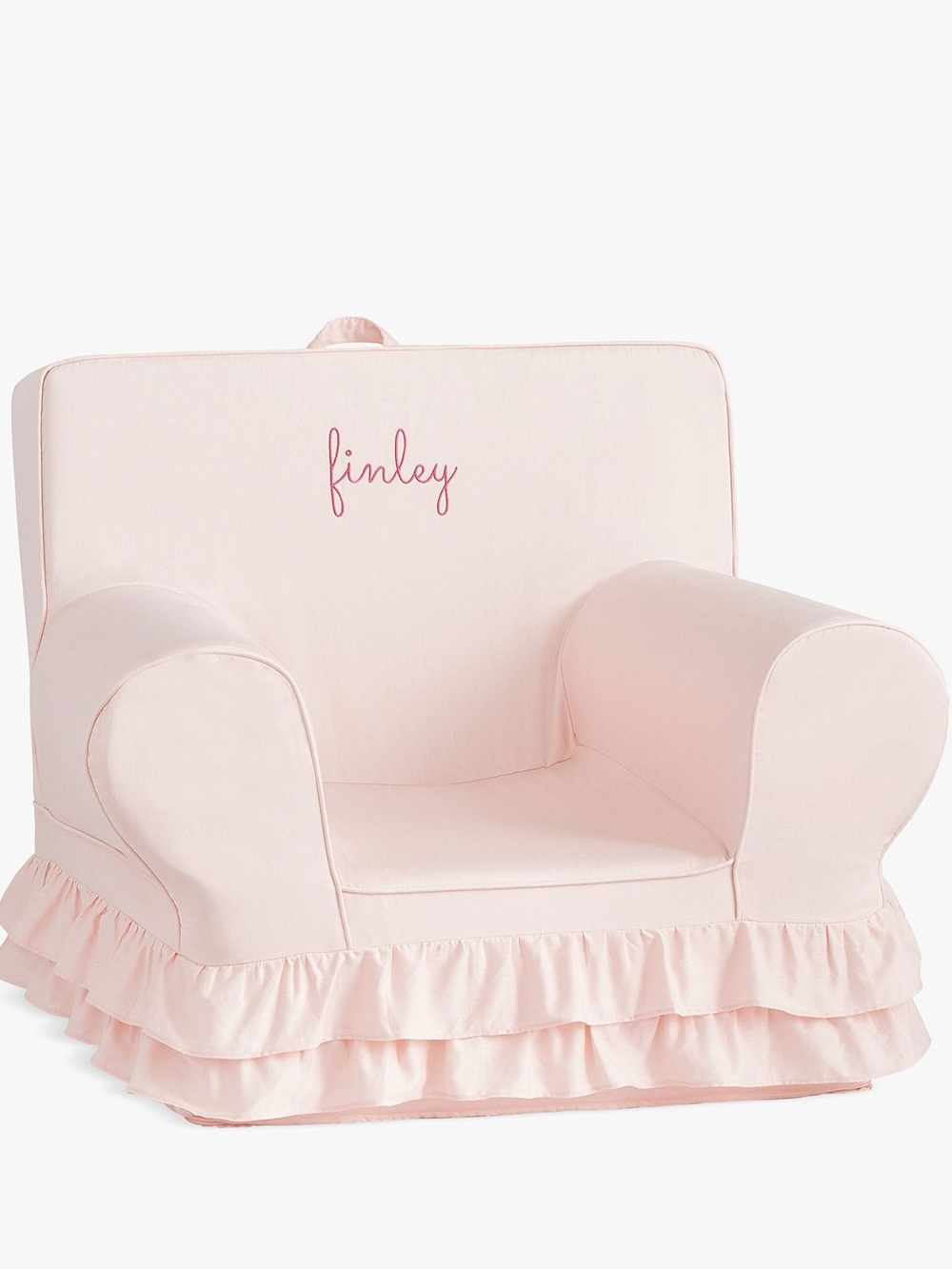 Kids Anywhere Chair®, Dusty Blush Ruffle Slipcover Only